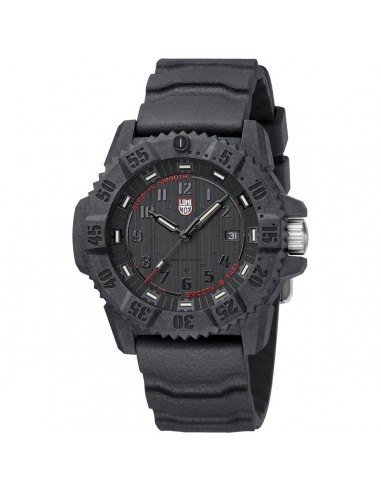 Luminox Men's Swiss Quartz Watch - Master Carbon Seal dark grey strap | 3801.SIS.SET Comparez plus de prix