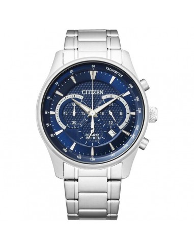 Citizen Men's Watch - Chronograph Blue Dial Stainless Steel Bracelet | AN8190-51L En savoir plus