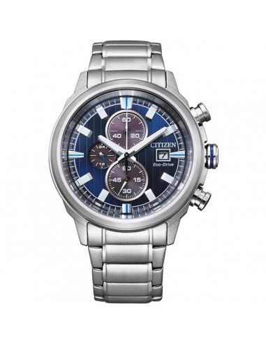 Citizen Men's Watch - Chronograph Stainless Steel Case Blue/Grey Dial | CA0731-82L de la marque