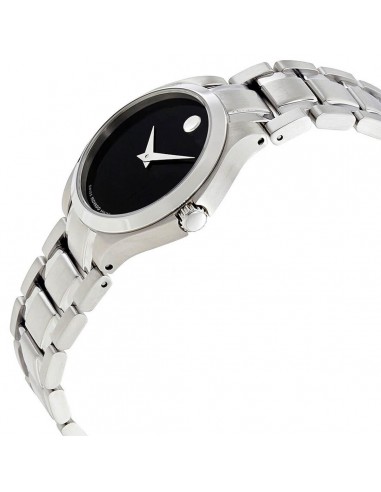 Movado Women's Watch - Swiss Collection Black Dial Silver Tone Bracelet | 606784 online