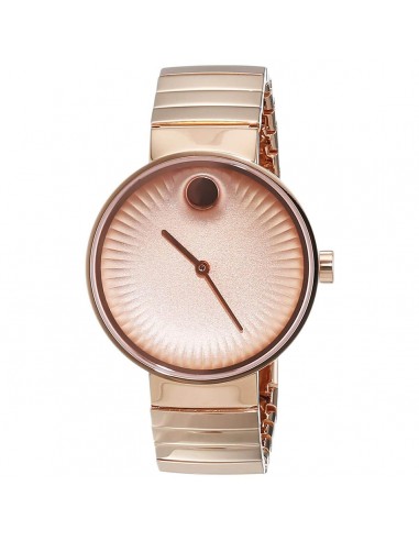 Movado Women's Quartz Watch - Edge Rose Gold Stainless Steel Bracelet | 3680013 Livraison rapide