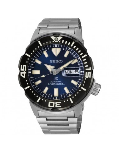 Seiko Men's Automatic Watch - Prospex Day-Date Blue Dial Steel Bracelet | SRPD25K1 commande en ligne