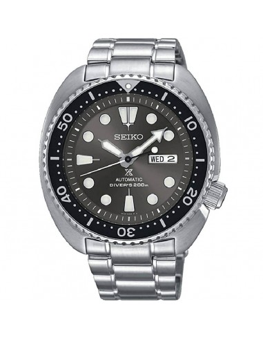 Seiko Men's Automatic Watch - Prospex Day-Date Black Dial Steel Bracelet | SRPF13K1 est présent 