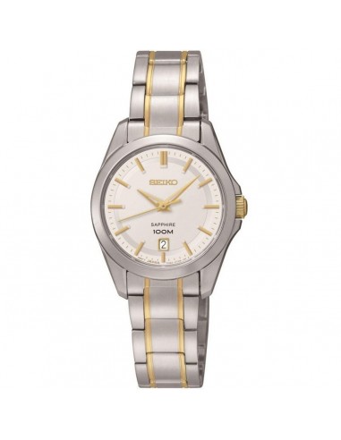 Seiko Women's Quartz Watch - Conceptual Silver Dial Two Tone Bracelet | SXDF59P1 pas chere