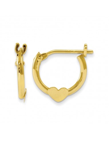 Madi K Kid's 14k  Heart Hoop Earrings livraison et retour toujours gratuits