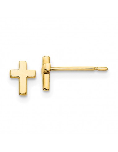 Madi K Kid's 14k   Cross Post Earrings Amélioration de cerveau avec